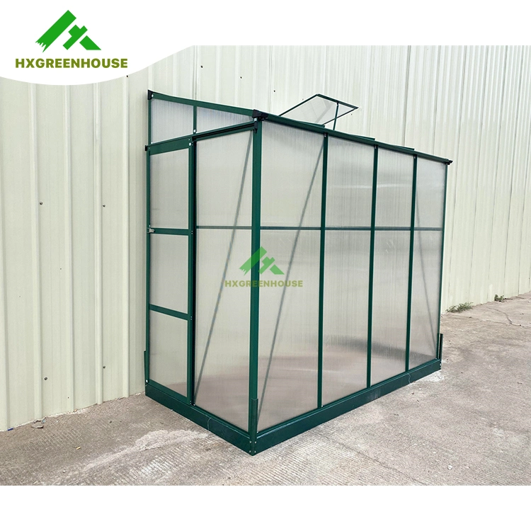 Home Agricultural Green House Hx65120-1 Series Mini Plastic Polycarbonate Film Garden Greenhouse