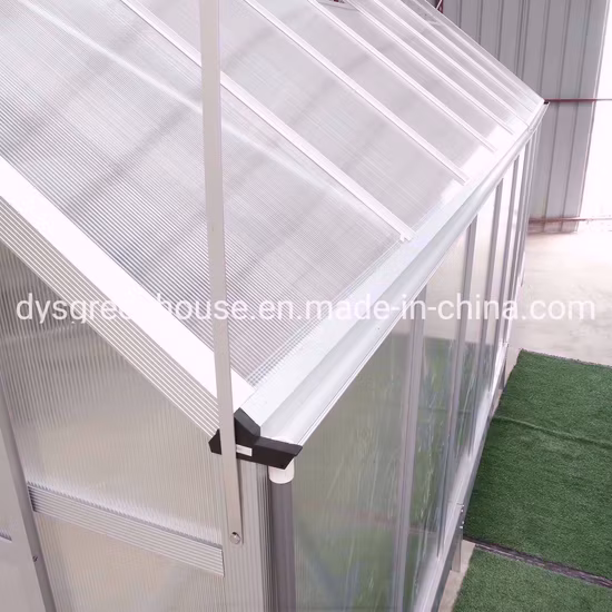 Latest 6mm Polycarbonate Sheet Aluminium Greenhouse Hx65126g-1 Series
