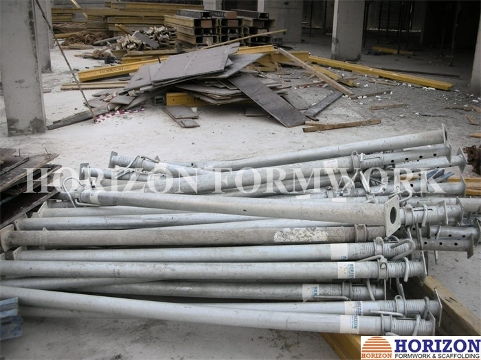 Tubular Post Shore for Slab Formwork Support