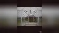 Latest 6mm Polycarbonate Sheet Aluminium Greenhouse Hx65126g-1 Series