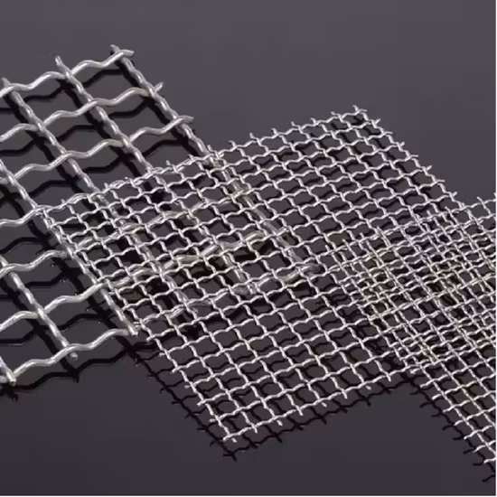 Rete metallica di ferro Rete metallica per frantoio ad alto contenuto di manganese